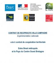 Contrat de réciprocité Brest métropole - Pays Centre Ouest Bretagne