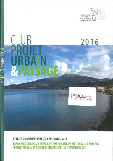 Club projet urbain et paysage 2016 (FNAU)