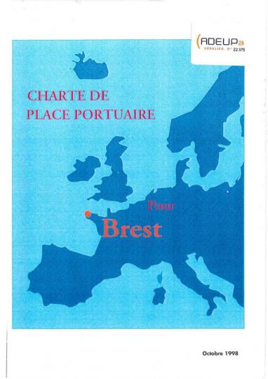Charte de place portuaire pour Brest