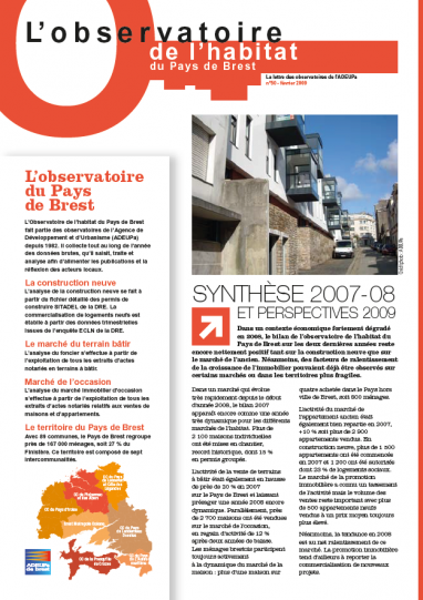 Observatoire de l'habitat N°50 : synthèse 2007-2008 et perspectives 2009