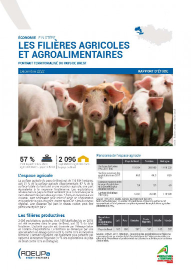 Les filières agricoles et agroalimentaires : Pays de Brest