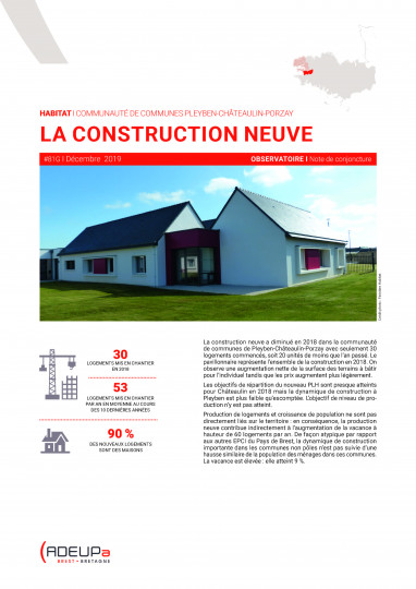 La construction neuve - Communauté de communes de Châteaulin-Pleyben-Porzay