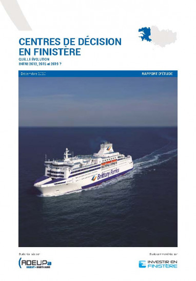 Centres de décision en Finistère : Quelle évolution entre 2012, 2015 et 2019 ?
