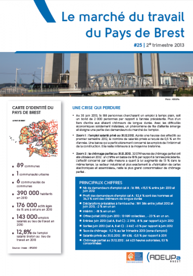 Le marché du travail du Pays de Brest N°25