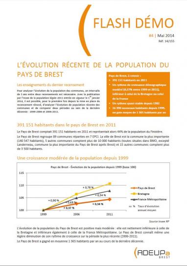 Flash Démo 2014 : les enseignements du dernier recensement (Pays de Brest)